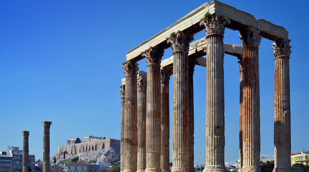 Temple of Olympian Zeus, Athens, Greece